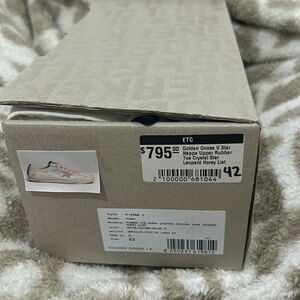 Brand new authentic golden goose vstar2